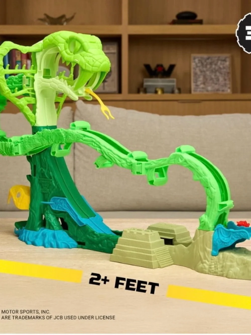 Monster Jam Cobra Crazy Escape mini jams Track Set -